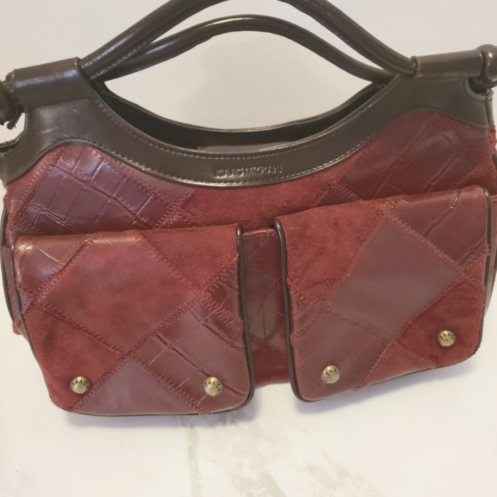 New Wine Shoulder Bag By ISSAC MIZRAHI